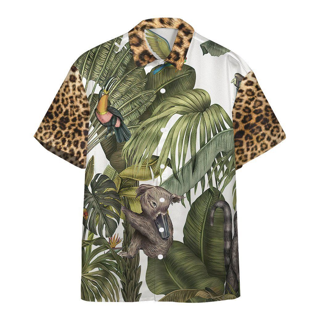 Leopard Hawaiian Shirt