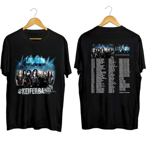 Live Loud Tom Keifer Tour 2023 shirt