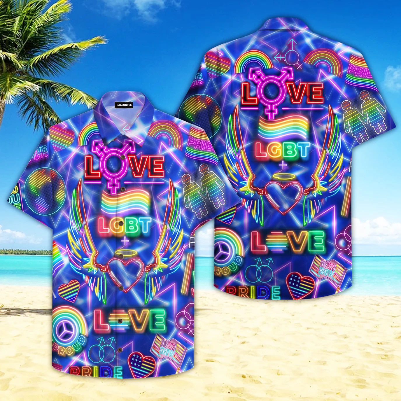 Love Wins Lgbt Pride Month Hawaiian Shirt