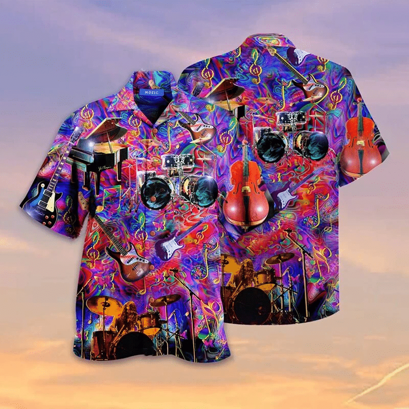 Music Is My Tharaphy Hawaiian Shirt