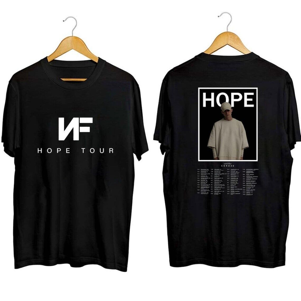 Nf Hope Tour 2023 Concert Men Women Shirt For Fan