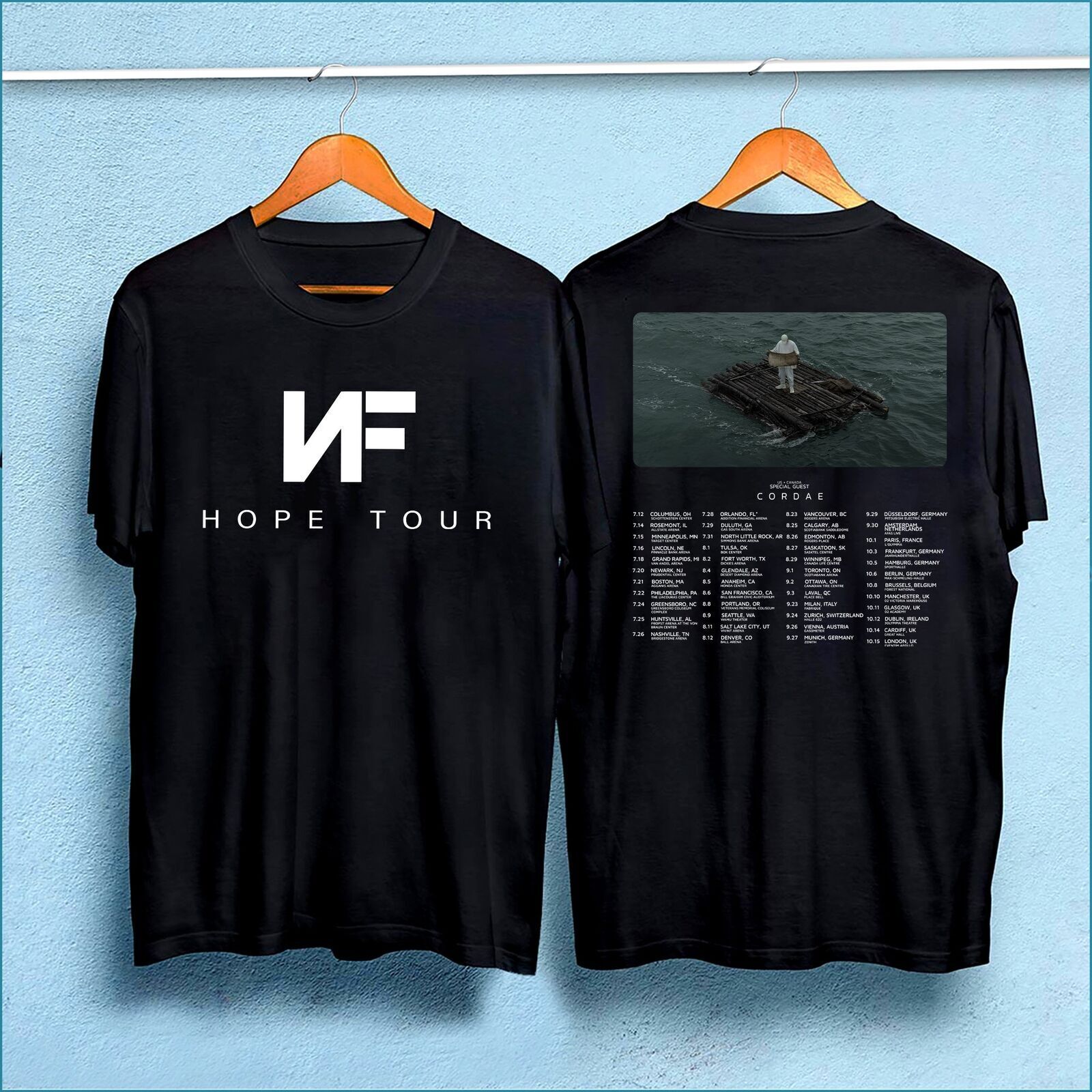 Nf Hope Tour 2023 Rapper Nf Fan 2023 Concert Shirt