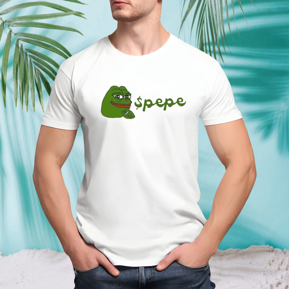 Pepe The Frog Thinking About Money Shirt