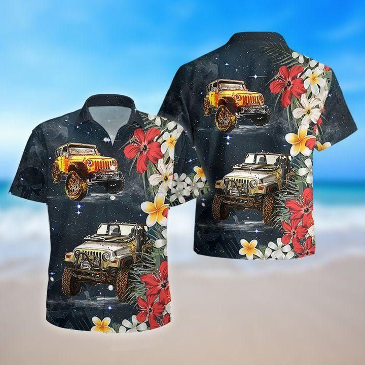 Polynesia Jeep Hawaiian Shirt