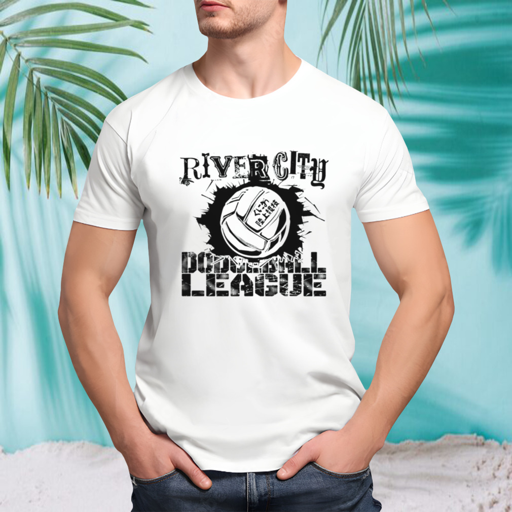 River City Dodgeball League Black shirt