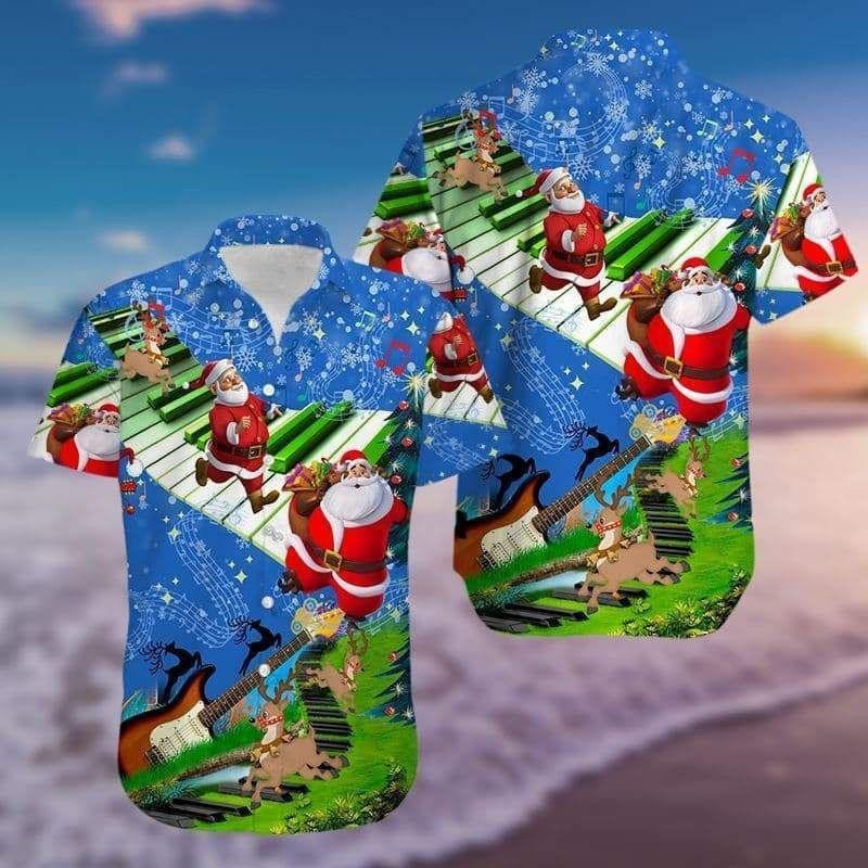 Santa Claus Hawaiian Shirt