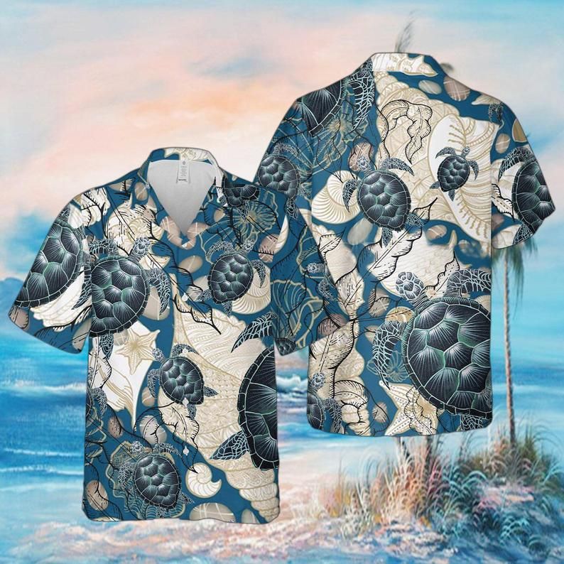 Sea Turtle Hawaiian Shirt Unisex