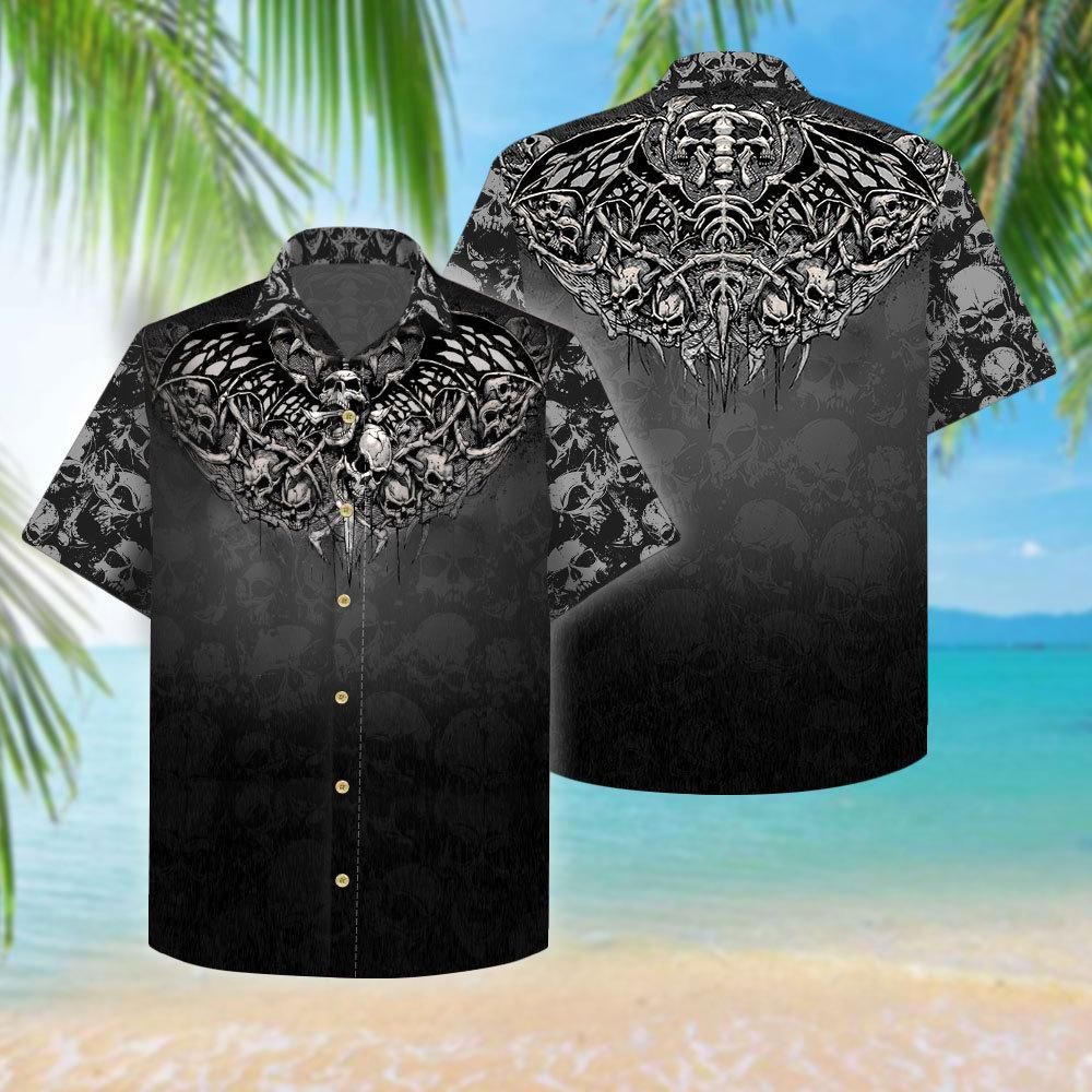 Skull Hawaiian Shirt Unisex Adult Hw3517