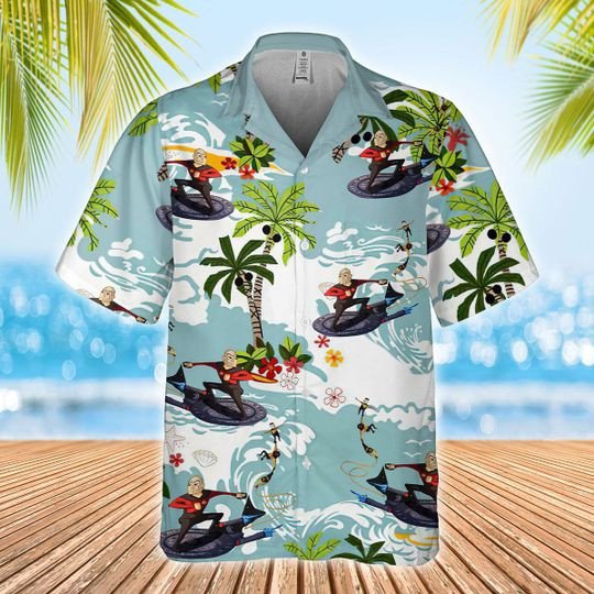 Surfing Hawaiian Shirt