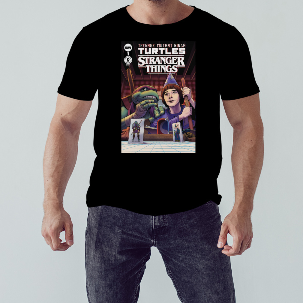 Teenage Mutant Ninja Turtles x Stranger Things Issue Shirt