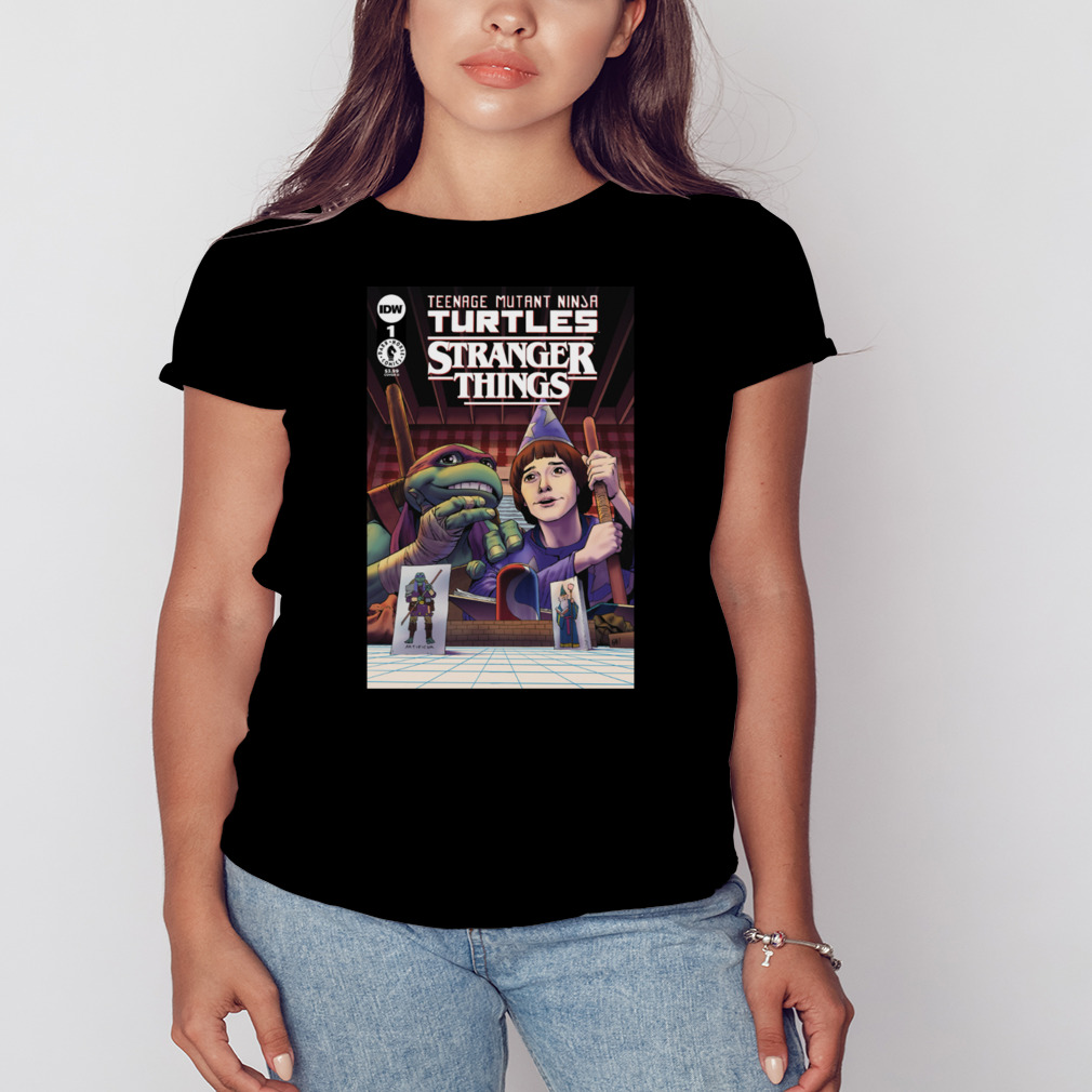 Teenage Mutant Ninja Turtles x Stranger Things Issue Shirt