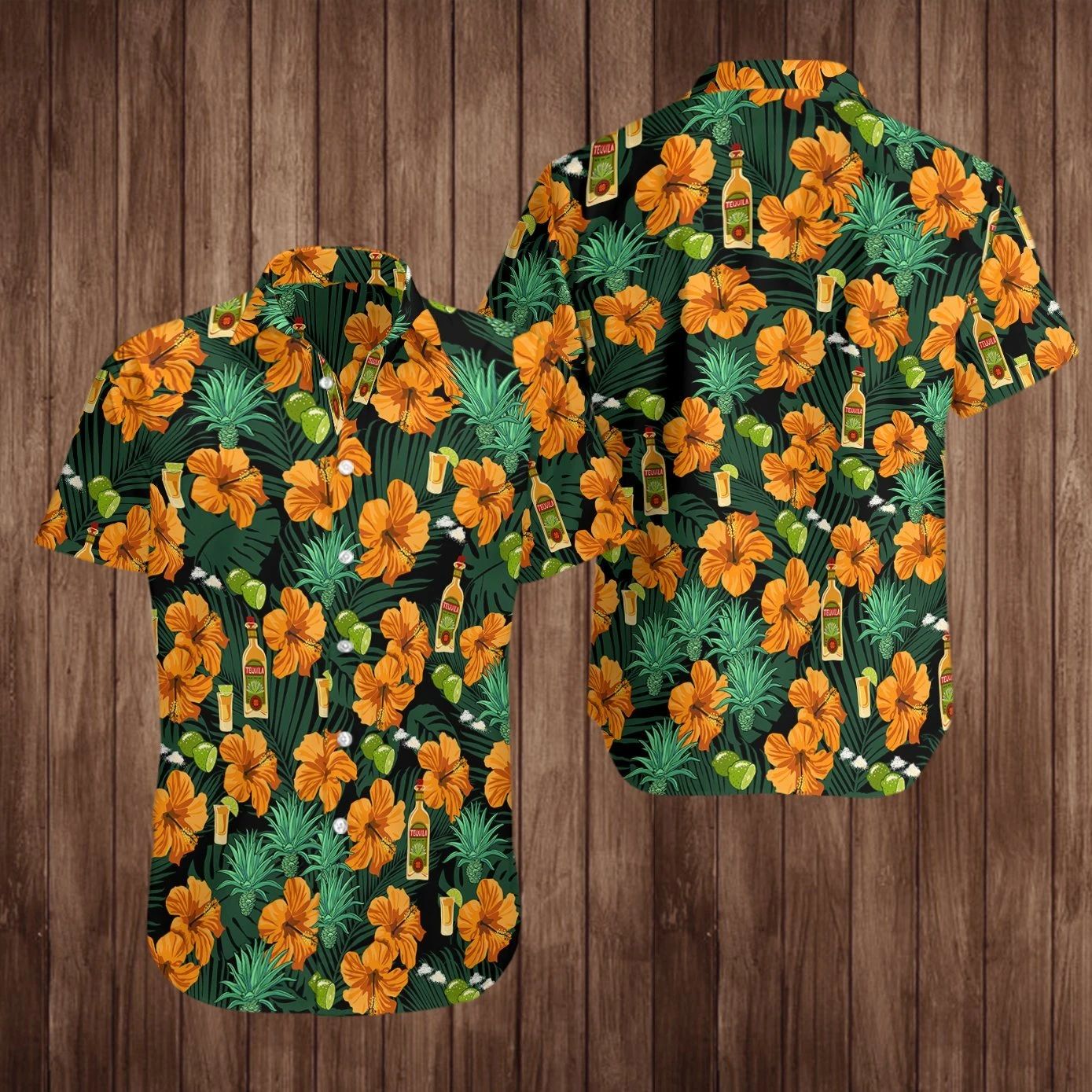 Tequila Hawaiian Shirt