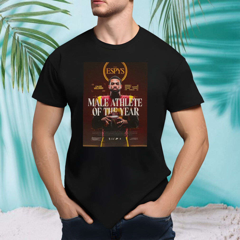 The ESPYS 2023 Caleb Williams USC Football Male Athlete Of The Year T-Shirt