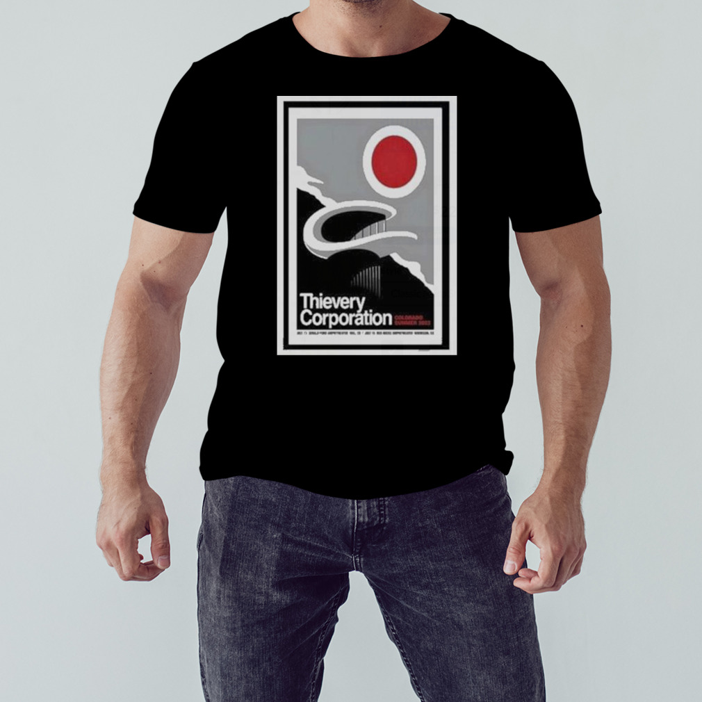Thievery corporation Colorado summer 2023 july 15+16 T-shirt