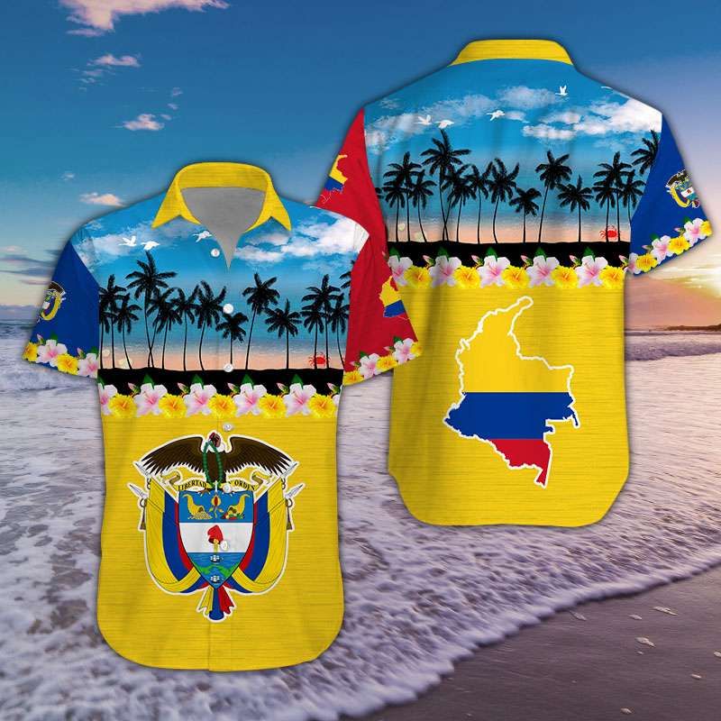 Tropical Beach Hawaiian Shirts