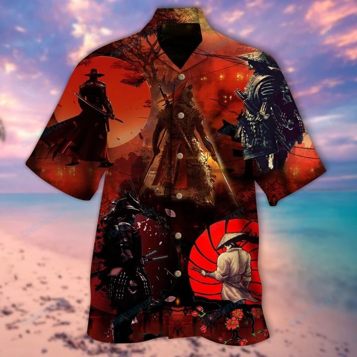 Turn Your Passion Into The Sharpest Weapon Samurai Hawaiian Shirt