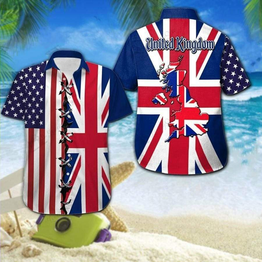United Kingdom Flag Hawaiian Shirt