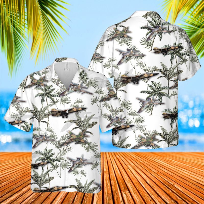 Us Air Force General Dynamics Hawaiian Shirt