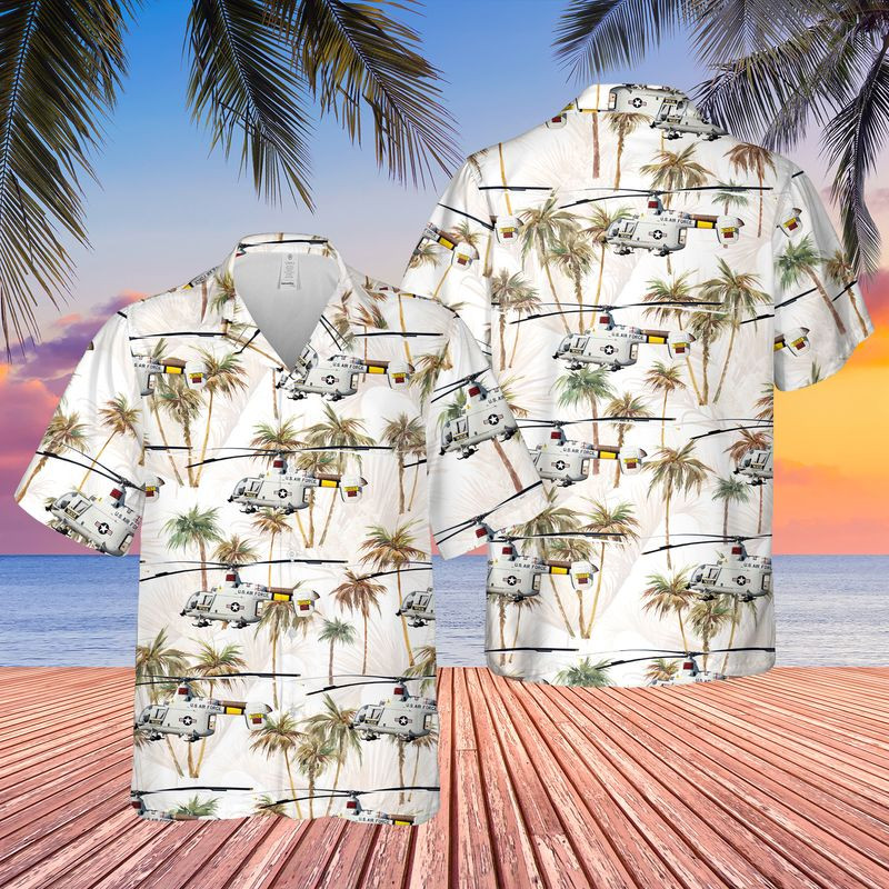 Us Air Force Kaman Hawaiian Shirt