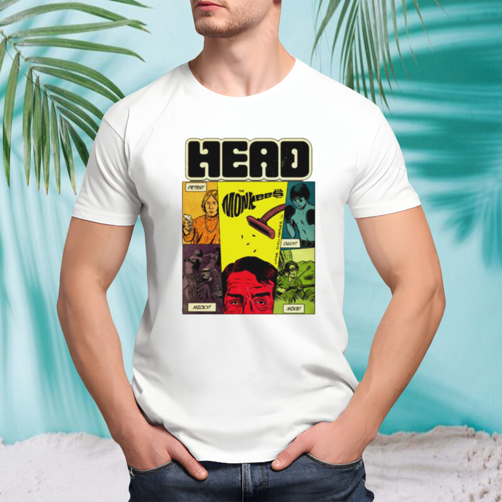 Head by the Monkees cartoon vintage shirt