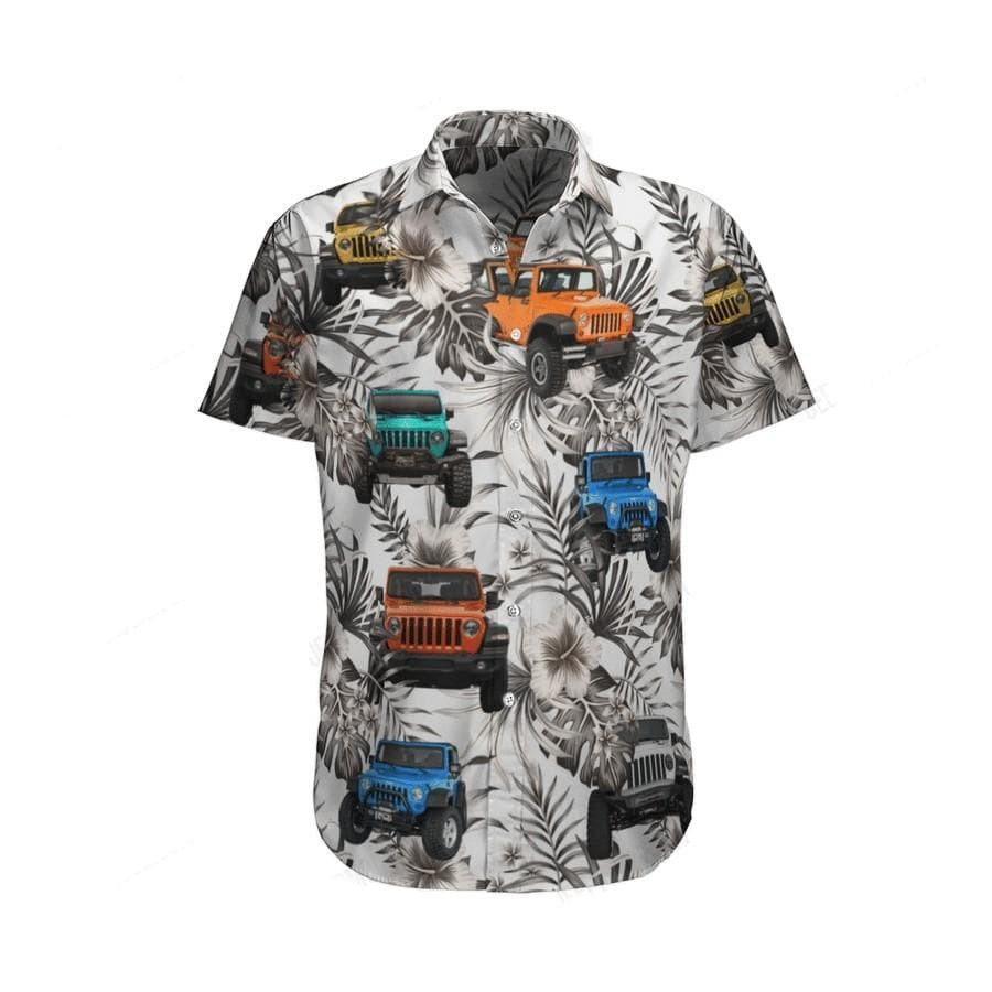 Hawaiian Aloha Shirts Amazing Jeep Tropical