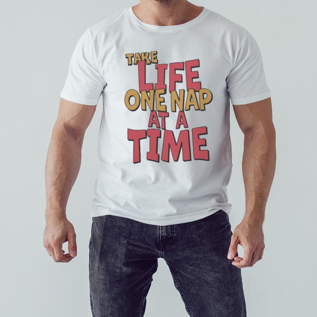 Garfield It’s A Cats Life Take Life One Nap At A Time Shirt