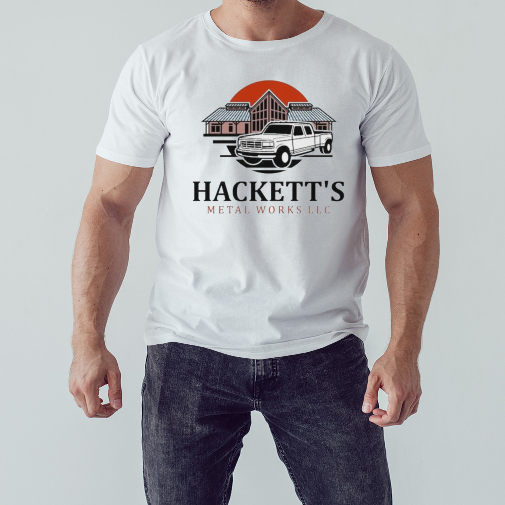 hackett’s Metal Works LLC Bms Logos Shirt
