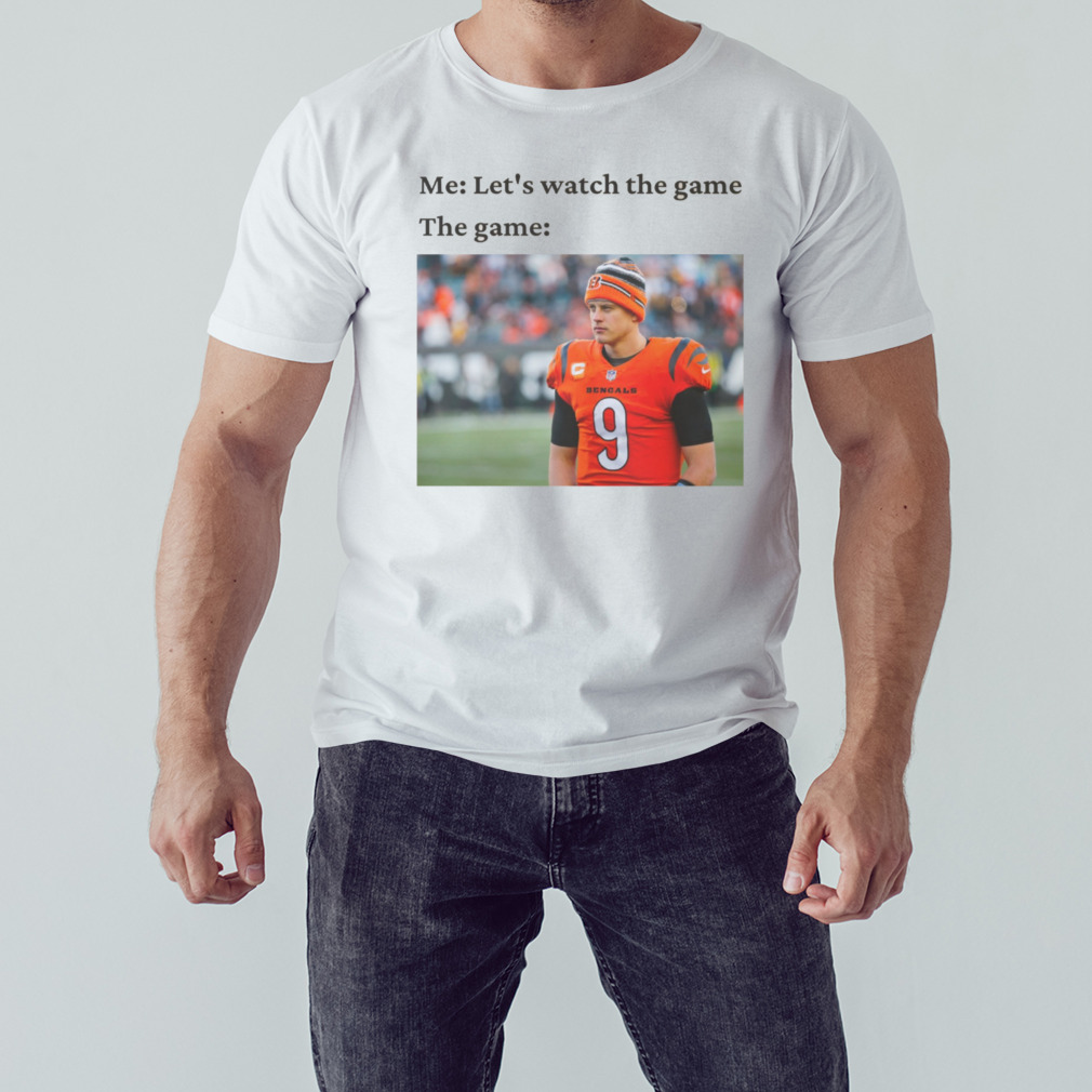 joe Burrow Bengals Meme Football Funny T-shirt - Trend Tee Shirts Store