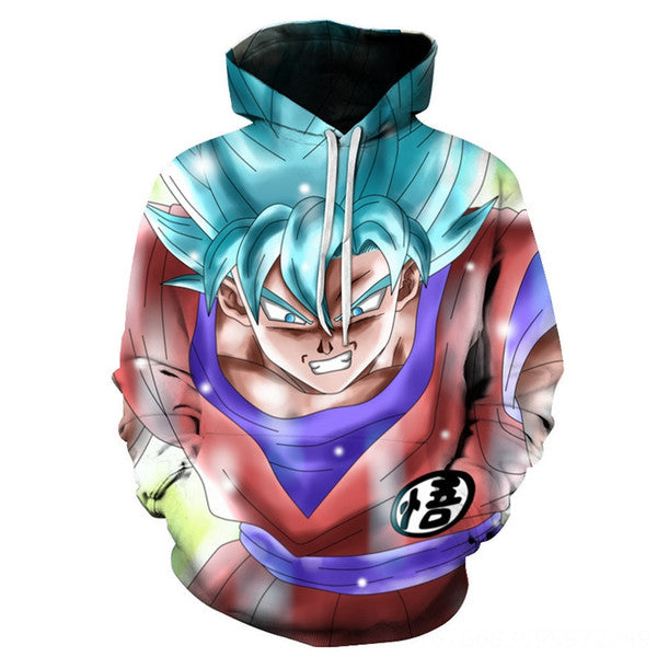 3D Digital Printed Dragon Ball Hoodie