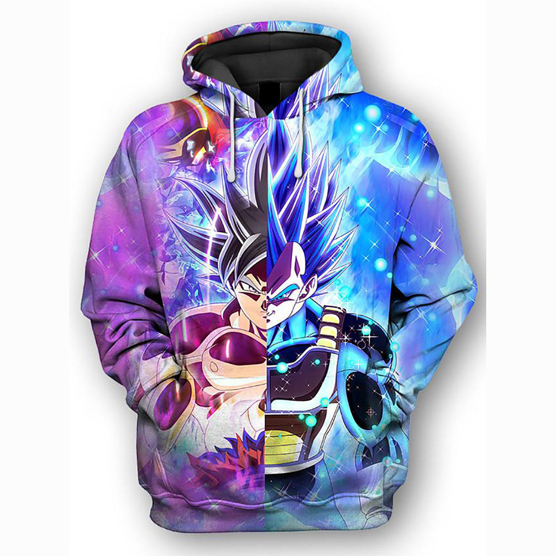 3D Printed  Dragon Ball Character Goku Hoodie - Hooded Casual Loose Pullover