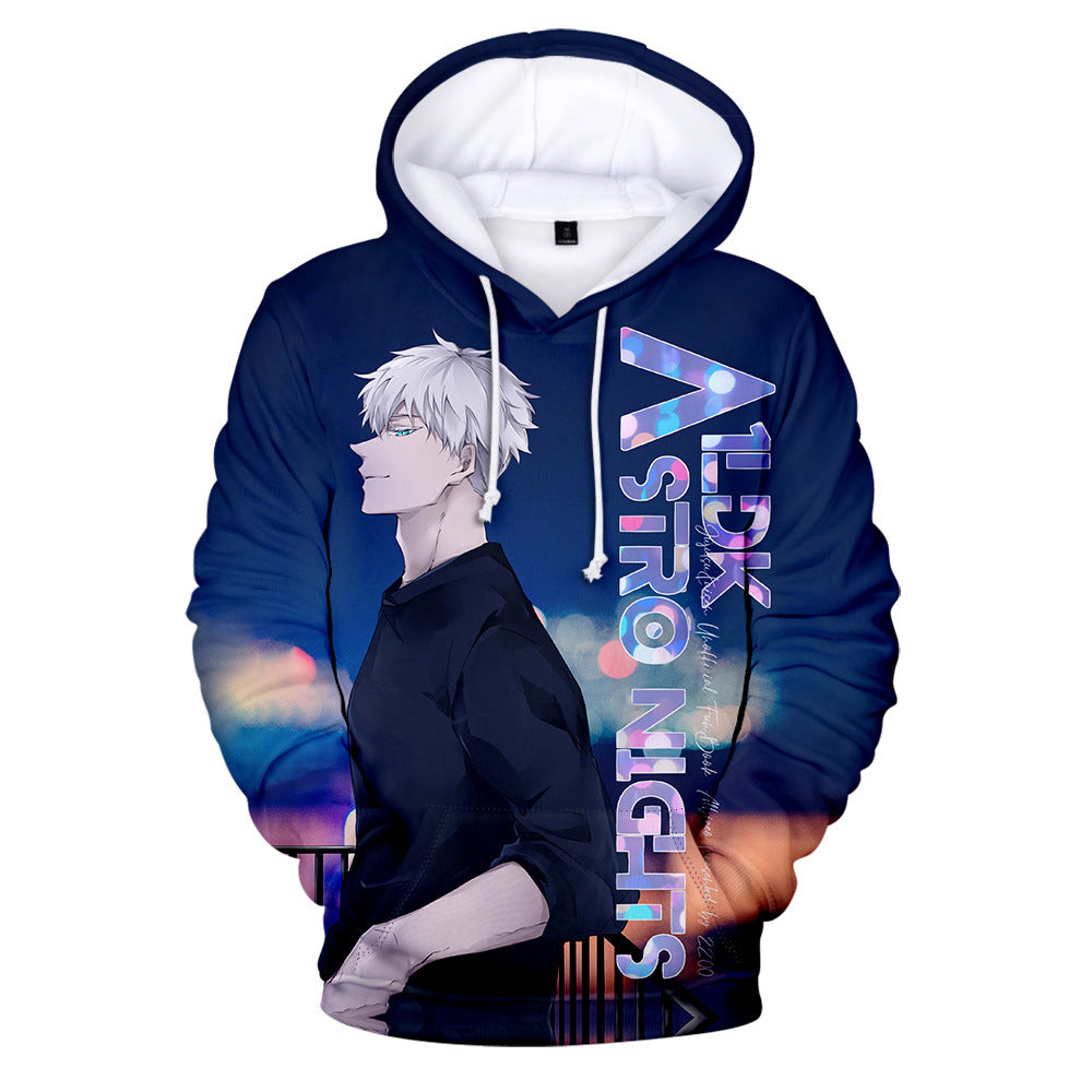 3D Printed Kaisen Pullover Hoodies - Anime Jujutsu Sweatshirt