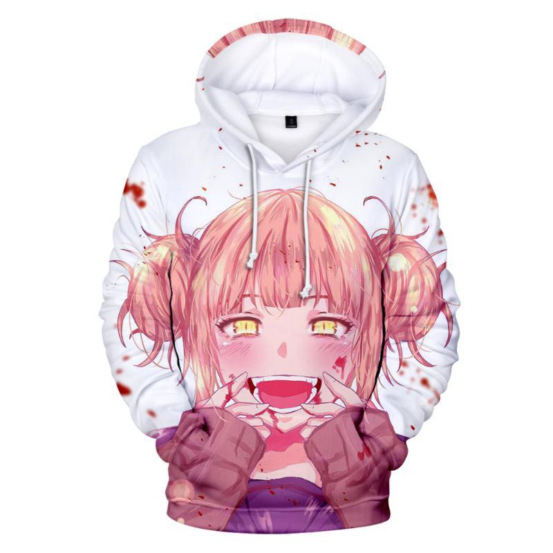 Anime 3D Cartoon My Hero Academia Hoodie - Himiko Toga Outwear