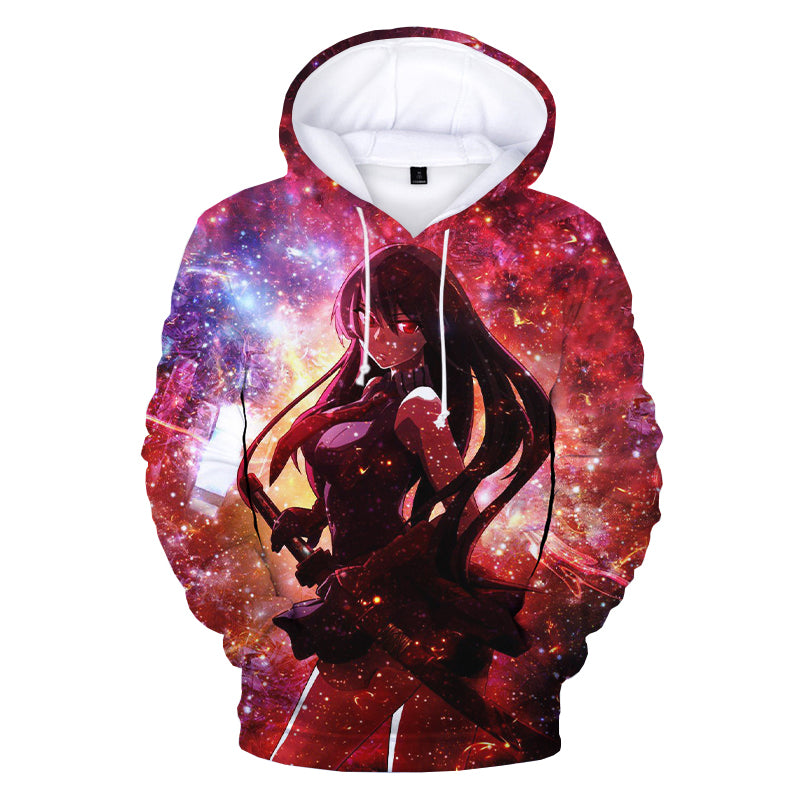 Anime Akame Ga Kill 3D Printed Hoodie Sweatshirts