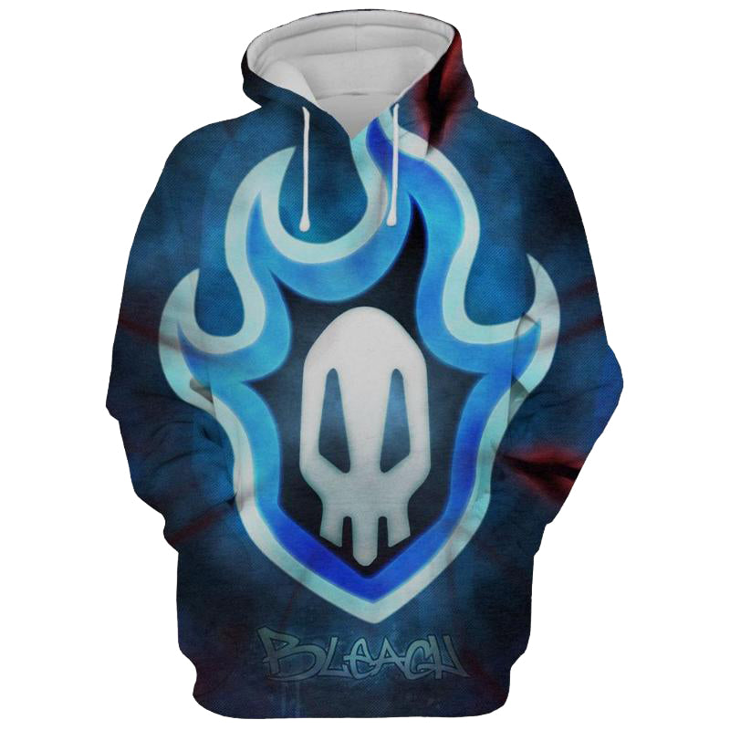 Anime Bleach Logo Hoodie 3D Printed Hoodie