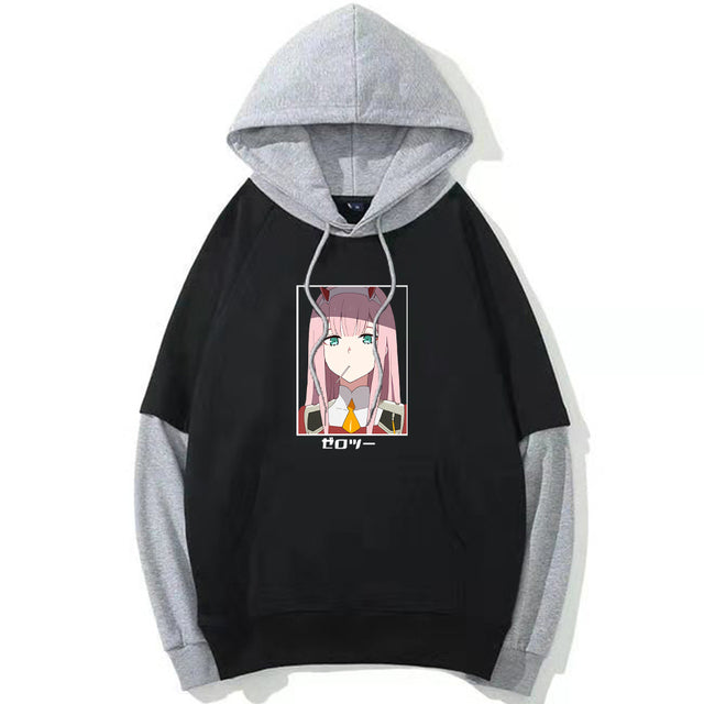 Anime Darling in the Franxx Zero Two Hoodie Sweatshirts Cozy Tops