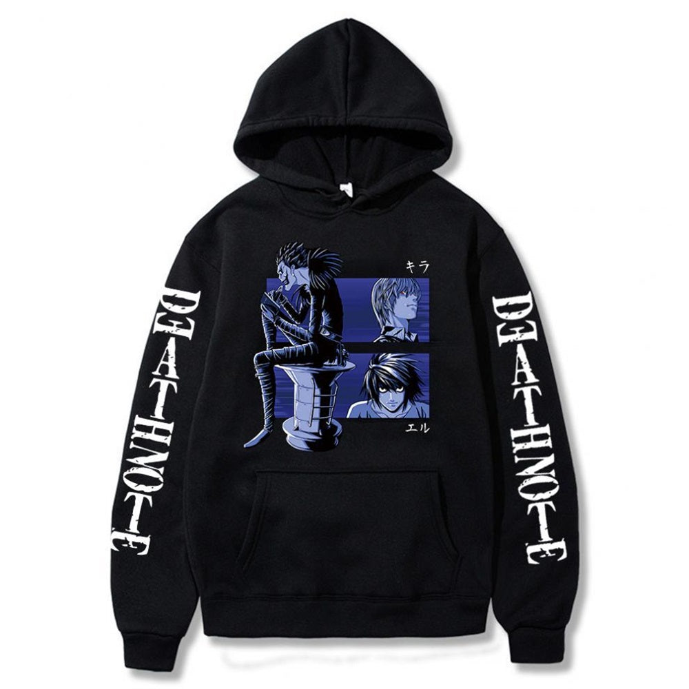 Anime Death Note Hoodie Pullover Sweatshirts Harajuku Hip Hop Hoodies