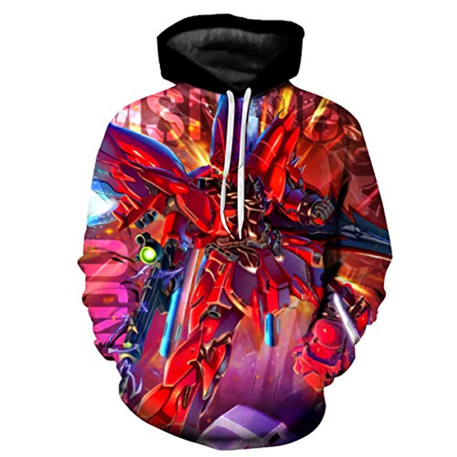 Anime Gundam Hoodies - 3D Print Pullover Hoodie