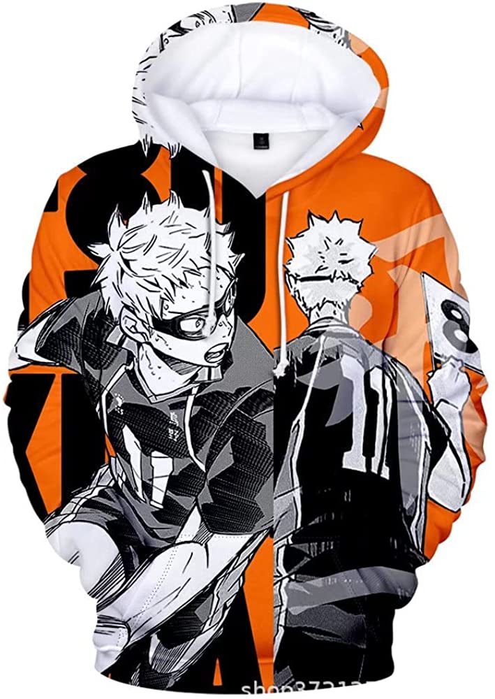 Anime Haikyuu Hoodie - Kei Tsukishima Unisex Hooded Sweatshirt