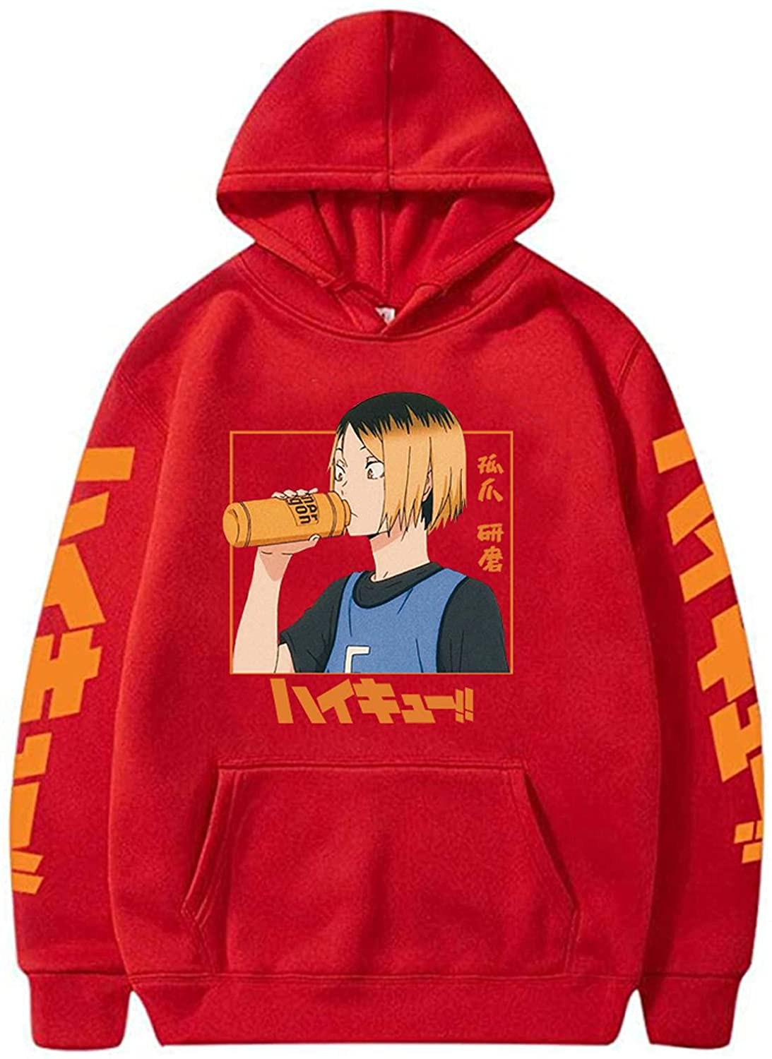 Anime Haikyuu Hoodie - Kozume Kenma Hooded Streetwear Sweatshirt