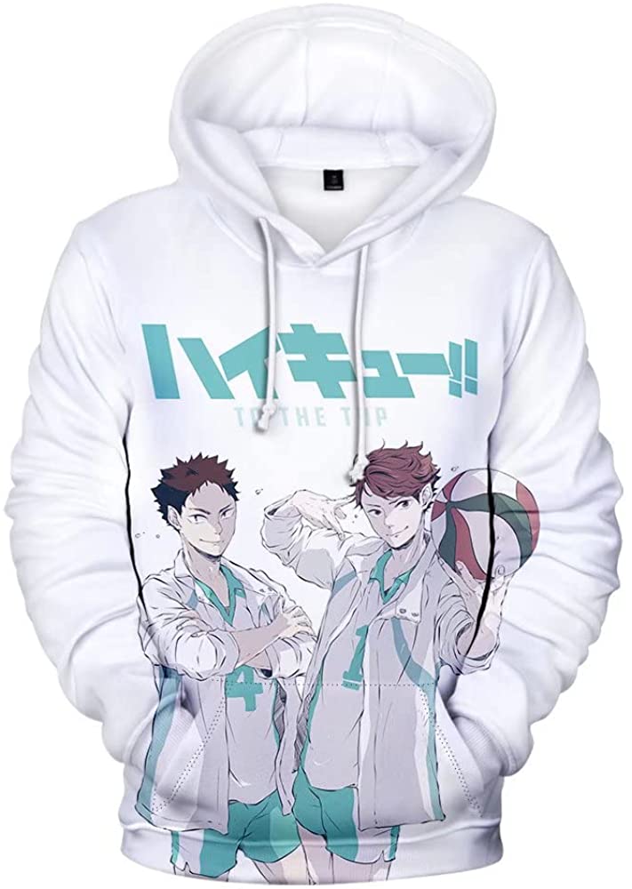 Anime Haikyuu Hoodie - Oikawa Tooru Unisex Hooded Sweatshirt