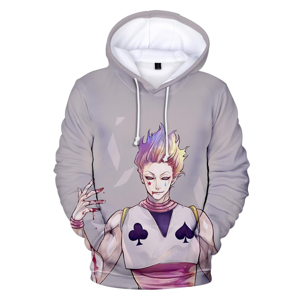 Anime Hisoka Morow Hunter x Hunter 3D Printed Hoodie Sweatshirt