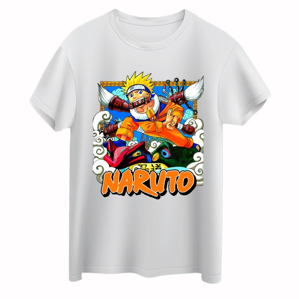Anime Japanese Naruto Kanji Frame T-Shirt