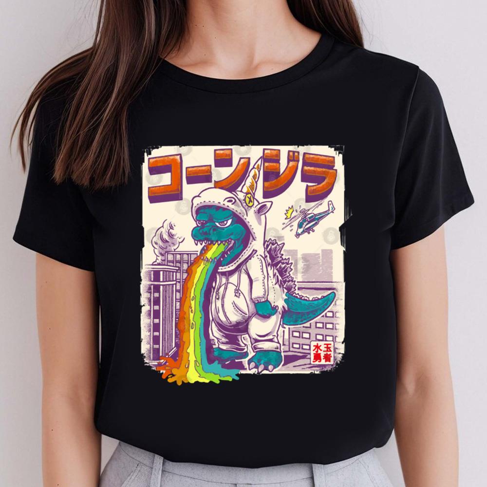 Anime Japanese Unicorn Halloween T-shirt