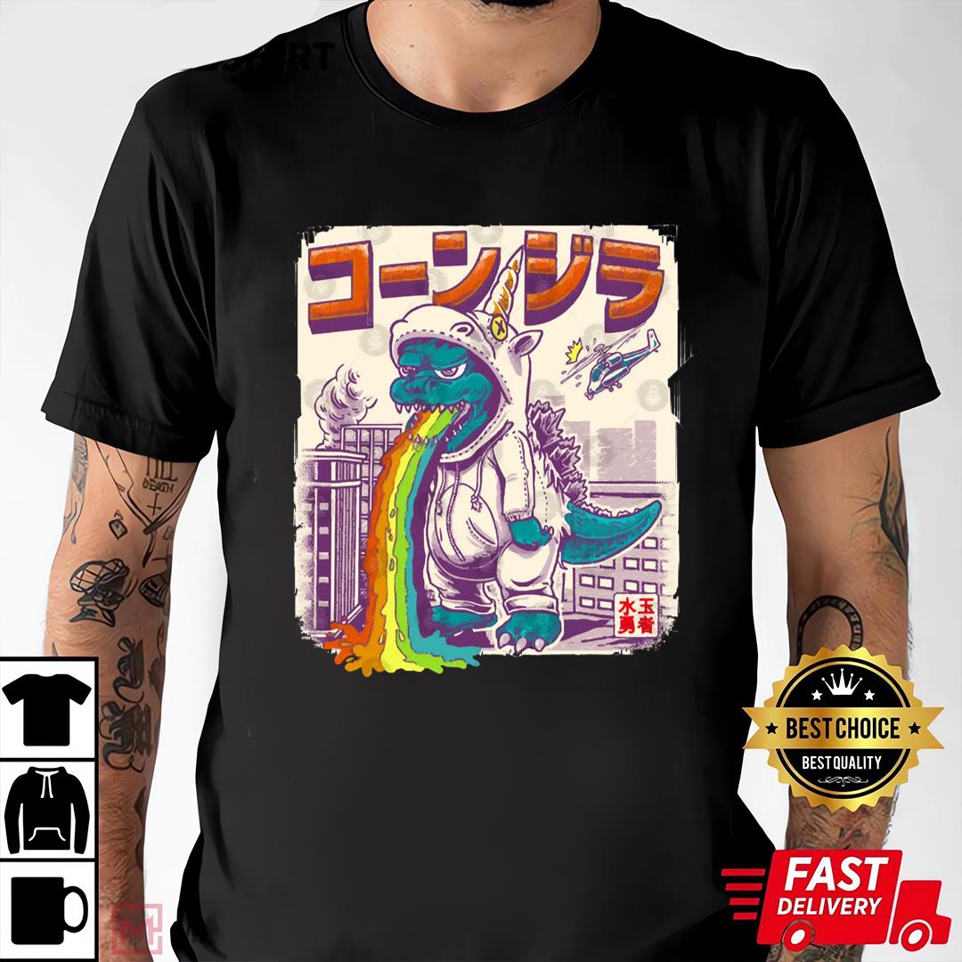 Anime Japanese Unicorn Halloween T-shirt