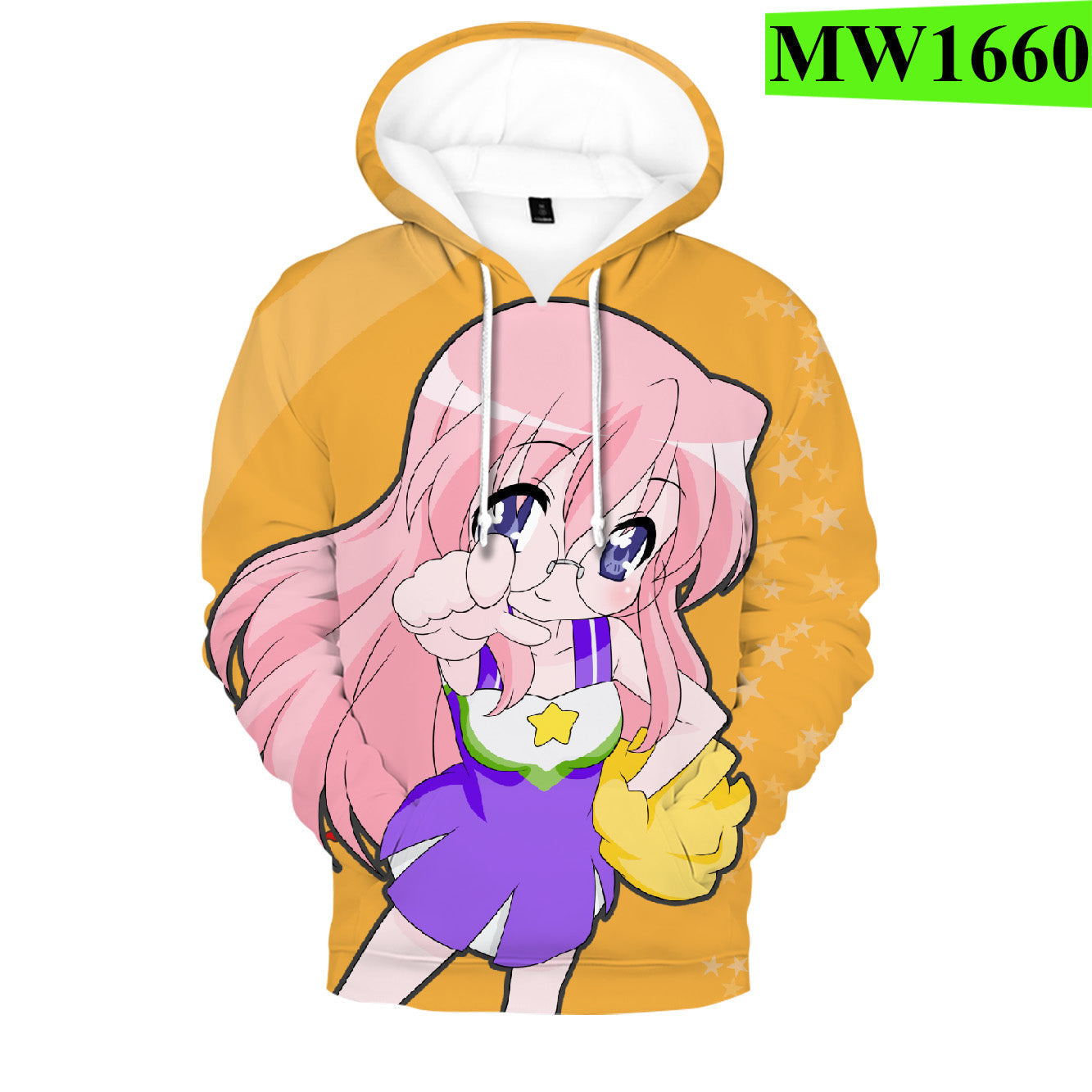 Anime Lucky Star Takara Miyuki Hoodies Streetwear Pullover Long Sleeve Sweatshirt