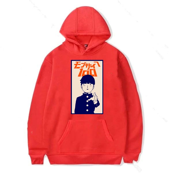 Anime Mob Psycho 100 Harajuku Hoodie Fashion Sweater