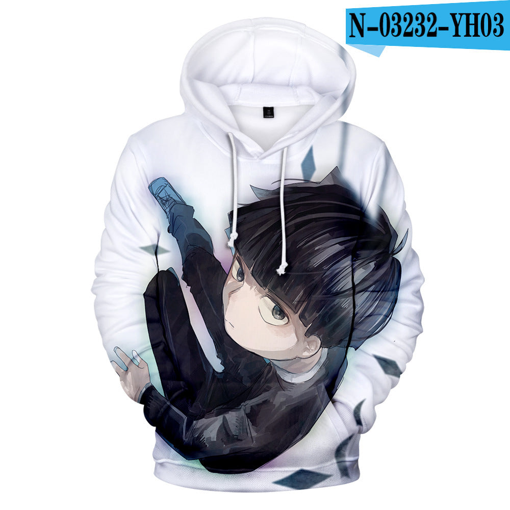 Anime Mob Psycho 100 Spring Autumn High Quality Streetwear Pullover Oversized Hoodies