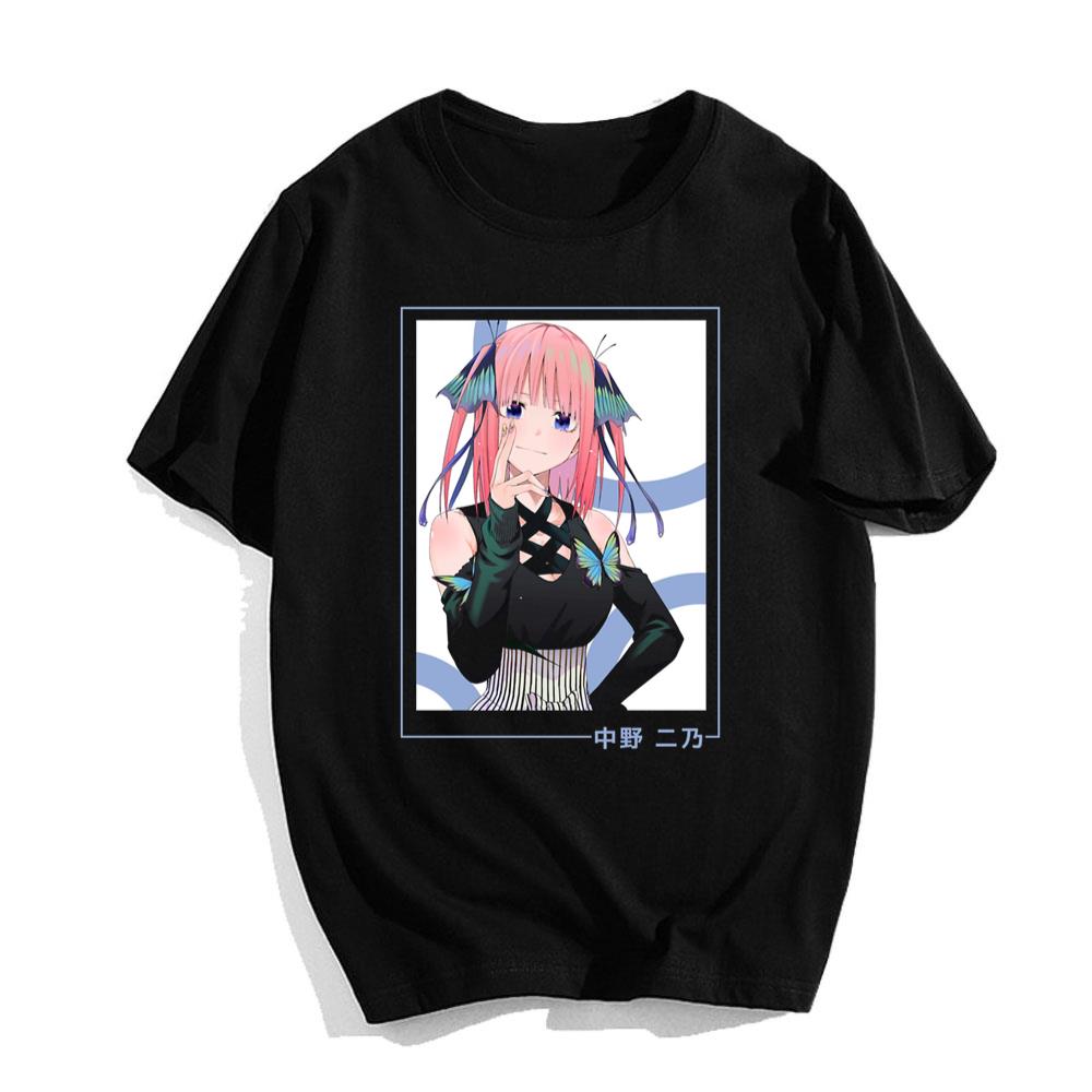 Anime Nakano Nino Butterfly The Quintessential Quintuplets Unisex T-Shirt