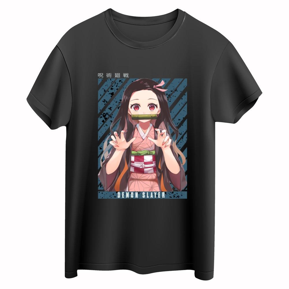Anime Nezuko Kamado Kimetsu No Yaiba T-Shirt