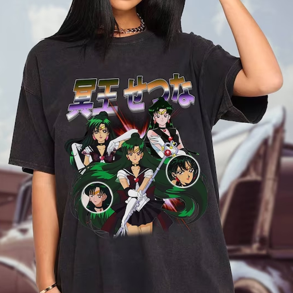 Anime Sailor Pluto Sailor Moon Birthday Family T-Shirt